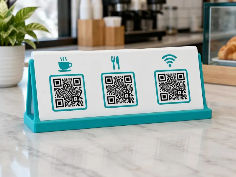 3D-Vorschau: QR-Liste (mehrere Codes)
