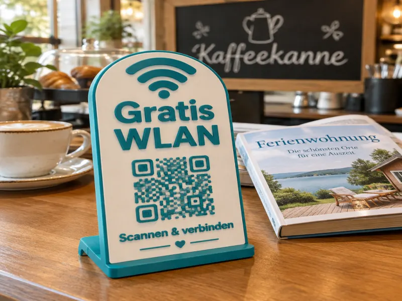 3D-Vorschau: WLAN-Aufsteller